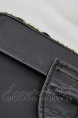 画像5: ALICE and the PIRATES / 棺型トランクポシェット  ブラック/ゴールド H-25-12-04-1026-PA-BG-NS-ZH