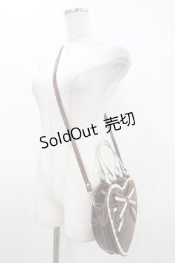 画像2: BABY,THE STARS SHINE BRIGHT / リボンハートバッグ  ブラウン H-25-12-04-1030-BA-BG-NS-ZH