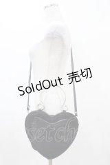 BABY,THE STARS SHINE BRIGHT / リボンハートバッグ  ブラック/ブラック H-25-12-04-1031-BA-BG-NS-ZH