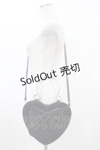 BABY,THE STARS SHINE BRIGHT / リボンハートバッグ  ブラック/ブラック H-25-12-04-1031-BA-BG-NS-ZH