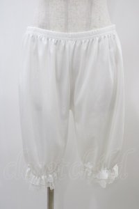 m petit by misako / ドロワーズセット L~LL ホワイト/ベージュ H-25-12-04-1033-LO-PA-NS-ZH