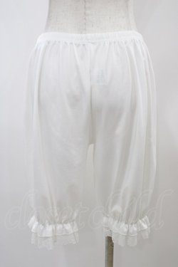 画像2: m petit by misako / ドロワーズセット L~LL ホワイト/ベージュ H-25-12-04-1033-LO-PA-NS-ZH