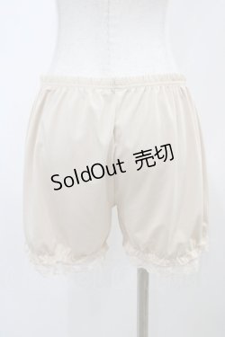 画像4: m petit by misako / ドロワーズセット L~LL ホワイト/ベージュ H-25-12-04-1033-LO-PA-NS-ZH