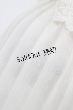 画像4: Infanta（海外ロリータブランド） / ストライプシフォンブラウス Free アイボリー H-25-12-04-058-LO-BL-NS-ZH