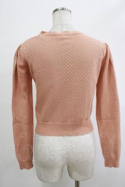 画像3: Amavel / 透かしカーディガン Free ピンク H-25-12-04-063-CA-TO-NS-ZH