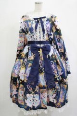 Royal Princess Alice / Twinkle Horoscope・ 飴ノ森ふみかコラボワンピース Free ネイビー H-25-12-04-007-LO-OP-NS-ZH