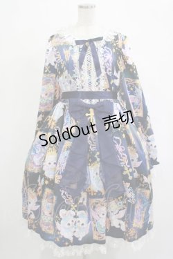 画像1: Royal Princess Alice / Twinkle Horoscope・ 飴ノ森ふみかコラボワンピース Free ネイビー H-25-12-04-007-LO-OP-NS-ZH