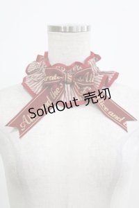 ALICE and the PIRATES / ストライプフリルチョーカー  ボルドー H-25-12-04-074-PA-AC-NS-ZH