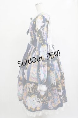 画像2: Royal Princess Alice / Twinkle Horoscope・ 飴ノ森ふみかコラボワンピース Free ネイビー H-25-12-04-007-LO-OP-NS-ZH