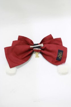 画像3: ALICE and the PIRATES / 天狗のポンポンリボン  ブラック H-25-12-04-078-PA-AC-NS-ZH