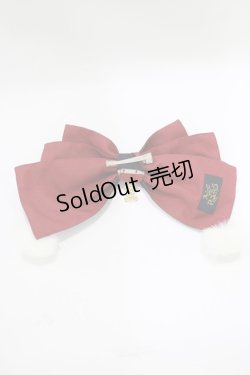 画像3: ALICE and the PIRATES / 天狗のポンポンリボン  ブラック H-25-12-04-078-PA-AC-NS-ZH