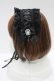 画像2: NOEMIE / ローズレースゴシックヘッドドレス  ブラック H-25-12-04-083-LO-AC-NS-ZH (2)