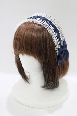 画像1: Ank Rouge / 星座のヘッドドレス  ネイビー H-25-12-04-085-CA-AC-NS-ZH
