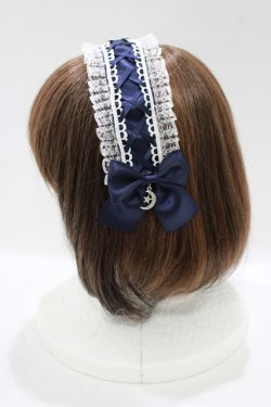 画像2: Ank Rouge / 星座のヘッドドレス  ネイビー H-25-12-04-085-CA-AC-NS-ZH