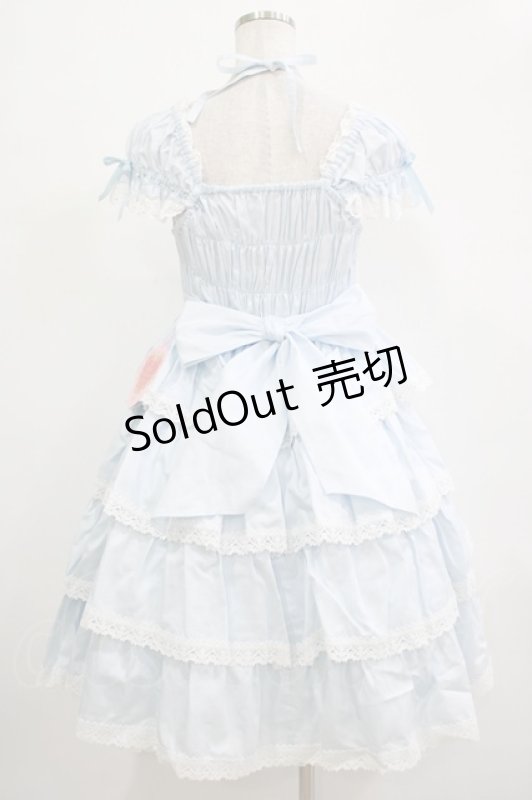 画像3: BABY,THE STARS SHINE BRIGHT / リボンミルキーシュガージャンパースカート Free サックス H-25-12-04-001-BA-OP-NS-ZH (3)