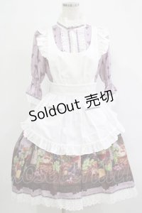 ALICE and the PIRATES / 秘密の冒険と幸せのワイナリー柄ワンピース Free パープル H-25-12-04-008-PA-OP-NS-ZH