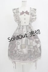 ALICE and the PIRATES / Quiet toys room〜あの子と遊んだあの日々を〜柄ジャンパースカートII Free ボルドー H-25-12-04-009-PA-OP-NS-ZH