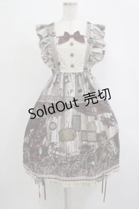 ALICE and the PIRATES / Quiet toys room〜あの子と遊んだあの日々を〜柄ジャンパースカートII Free ボルドー H-25-12-04-009-PA-OP-NS-ZH