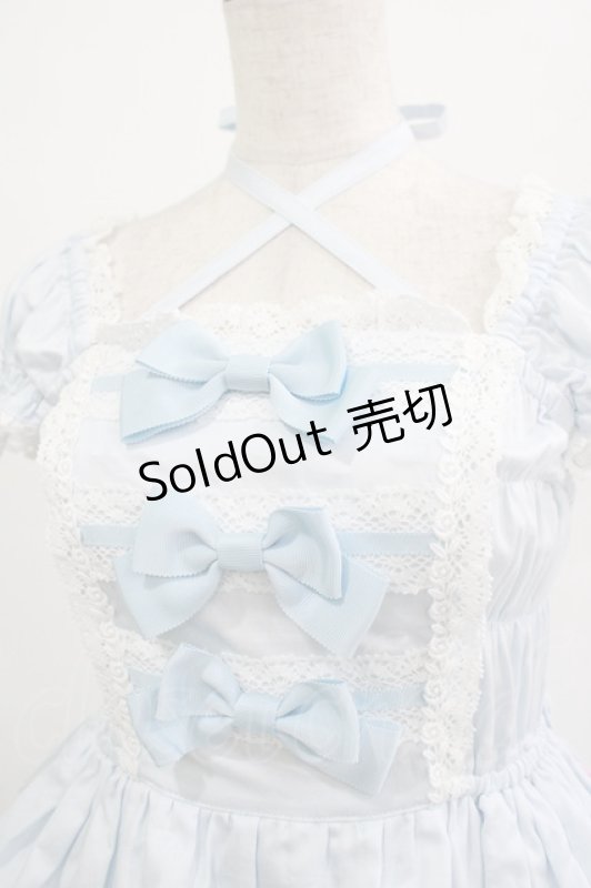 画像4: BABY,THE STARS SHINE BRIGHT / リボンミルキーシュガージャンパースカート Free サックス H-25-12-04-001-BA-OP-NS-ZH (4)