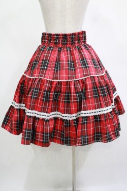 画像3: Eri Aino's collaboration / シャーロットの水曜日 フリルフレアスカート M レッド H-25-12-04-012-PU-TO-NS-ZH