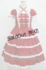 BABY,THE STARS SHINE BRIGHT / リボンミルキーシュガージャンパースカート Free エンジ H-25-12-04-002-BA-OP-NS-ZH