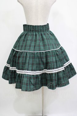 画像3: Eri Aino's collaboration / シャーロットの水曜日 フリルフレアスカート M グリーン H-25-12-04-013-PU-TO-NS-ZH