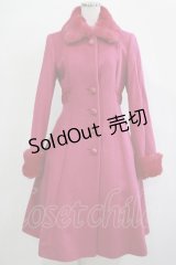 JESUS DIAMANTE / プリンセスコートIIラビットversion 38 ピンク H-25-12-04-014-JE-CO-NS-ZH