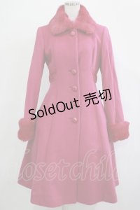 JESUS DIAMANTE / プリンセスコートIIラビットversion 38 ピンク H-25-12-04-014-JE-CO-NS-ZH