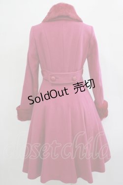 画像3: JESUS DIAMANTE / プリンセスコートIIラビットversion 38 ピンク H-25-12-04-014-JE-CO-NS-ZH