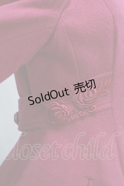 画像4: JESUS DIAMANTE / プリンセスコートIIラビットversion 38 ピンク H-25-12-04-014-JE-CO-NS-ZH