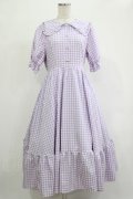 m petit by misako / TT*AMギンガムチェック L ラベンダー H-25-12-04-015-LO-OP-NS-ZH