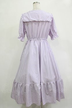 画像3: m petit by misako / TT*AMギンガムチェック L ラベンダー H-25-12-04-015-LO-OP-NS-ZH