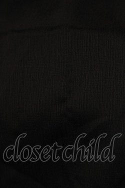 画像5: axes femme POETIQUE / オフショルティアード長袖ワンピース M ブラック H-25-12-04-016-AX-OP-NS-ZH