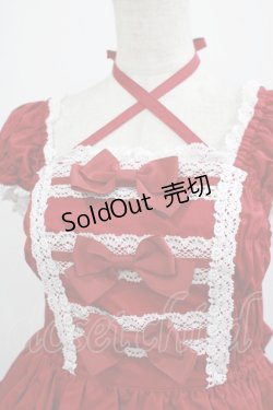 画像4: BABY,THE STARS SHINE BRIGHT / リボンミルキーシュガージャンパースカート Free エンジ H-25-12-04-002-BA-OP-NS-ZH