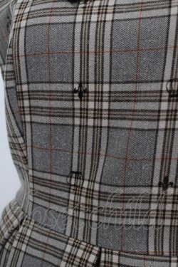 画像4: axes femme POETIQUE / クラウンフロッキージャンスカ M ベージュ H-25-12-04-022-AX-OP-NS-ZH