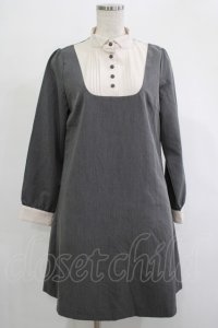 Fi.n.t / ウイングカラークレリックヨークワンピース Free GRAY H-25-12-04-026-CA-OP-NS-ZH