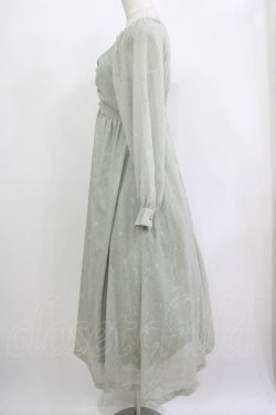 画像2: Maison de FLEUR Petite Robe / フラワーフロントシャーリングドレス S Mint H-25-12-05-002-EL-OP-NS-ZH