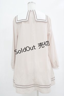 画像3: Amavel / セーラーワンピース Free ベージュ H-25-12-05-021-CA-OP-NS-ZH