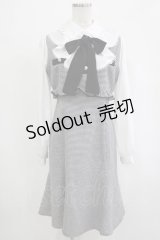 Ank Rouge / レイヤードマーメイドワンピース M ブラック H-25-12-05-023-CA-OP-NS-ZH