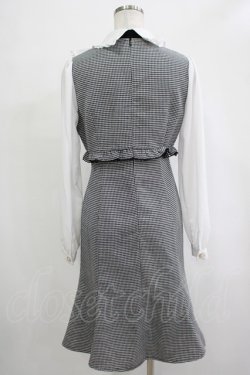 画像3: Ank Rouge / レイヤードマーメイドワンピース M ブラック H-25-12-05-023-CA-OP-NS-ZH