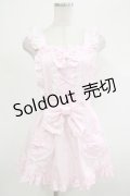 Angelic Pretty / レースアップSweetsエプロン Free ピンク H-25-12-05-024-AP-OP-NS-ZH