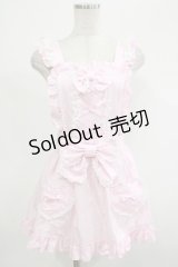 Angelic Pretty / レースアップSweetsエプロン Free ピンク H-25-12-05-024-AP-OP-NS-ZH