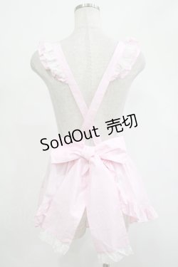 画像3: Angelic Pretty / レースアップSweetsエプロン Free ピンク H-25-12-05-024-AP-OP-NS-ZH