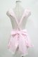 画像3: Angelic Pretty / レースアップSweetsエプロン Free ピンク H-25-12-05-024-AP-OP-NS-ZH (3)