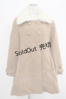 画像1: LIZ LISA / ダブルボタンコート Free ブラウン H-25-12-05-029-LO-CO-NS-ZH