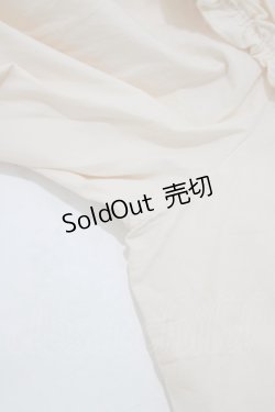 画像4: axes femme Kawaii / 丸襟コットンブラウス M 生成り H-25-12-05-031-AX-BL-NS-ZH