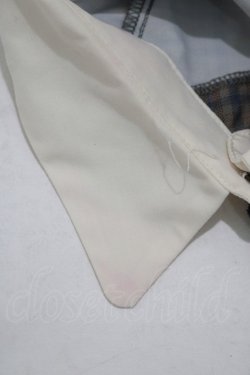 画像5: Fi.n.t / タイ付きチェッククレリック5分袖シャツ Free GRAY×NV H-25-12-05-032-CA-BL-NS-ZH