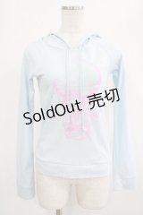 Angelic Pretty / Cotton Candy Shopパーカー Free サックス H-25-12-05-033-AP-TO-NS-ZH