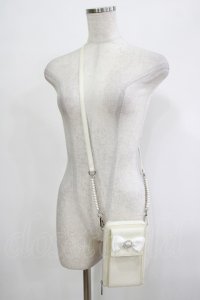 Lovely Tency / 眞白ありすコラボ/スマホショルダーバッグ  ホワイト H-25-12-05-035-GO-BG-NS-ZH