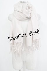 LIZ LISA / ロゴ刺繍マフラー  ピンク H-25-12-05-036-LO-ZA-NS-ZH